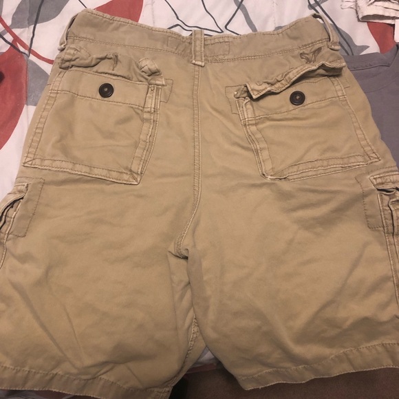 American Eagle Outfitters Shorts Mens Size 3 American Eagle Khaki Cargo Shorts Poshmark